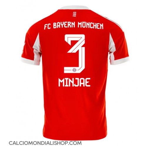 Maglie da calcio Bayern Munich Kim Min-jae #3 Prima Maglia 2025-26 Manica Corta
